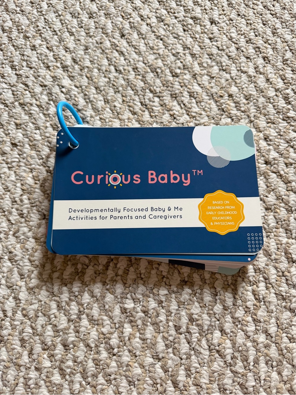 CURIOUS BABY Developmental Activity Cards - Picture 6 of 6